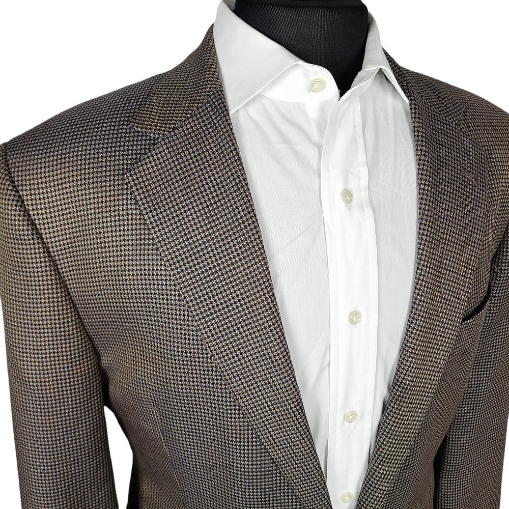 Joseph Abboud Mini Check Blazer 42L